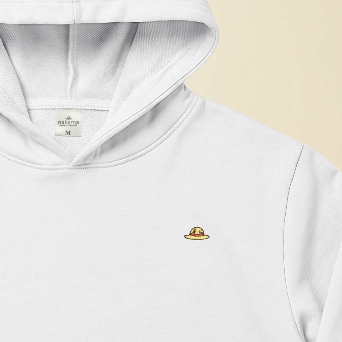 Mugiwara No Hoodie - Blanco (Marfil)