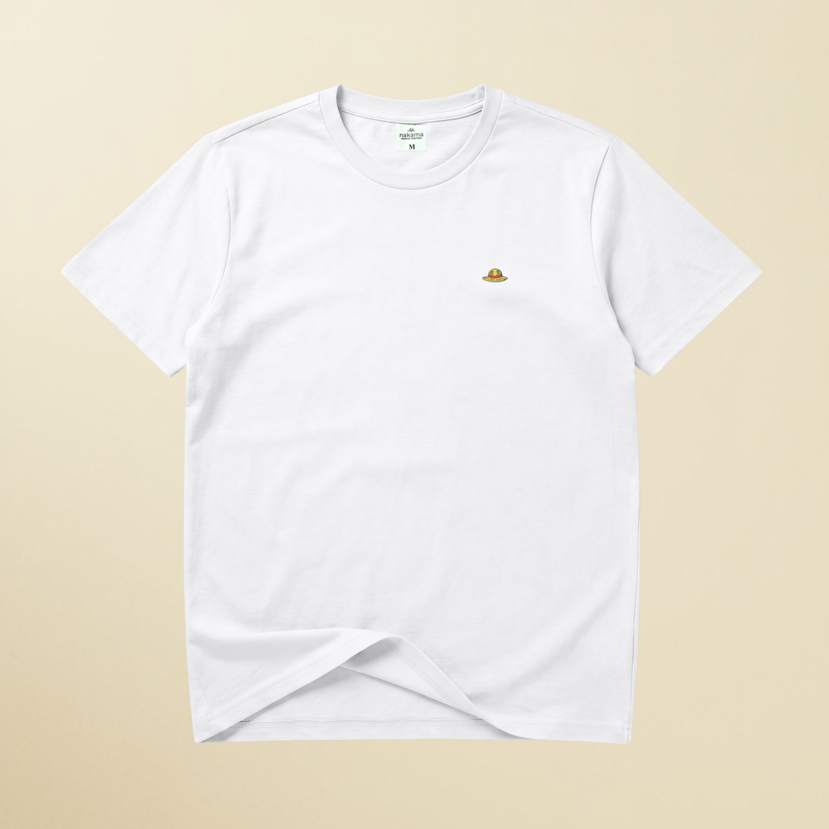 Mugiwara No Camiseta - Blanco (Marfil)