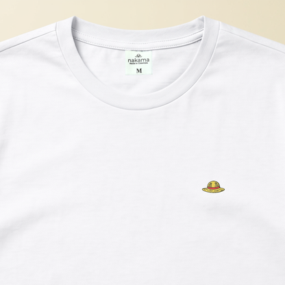 Mugiwara No Camiseta - Blanco (Marfil)
