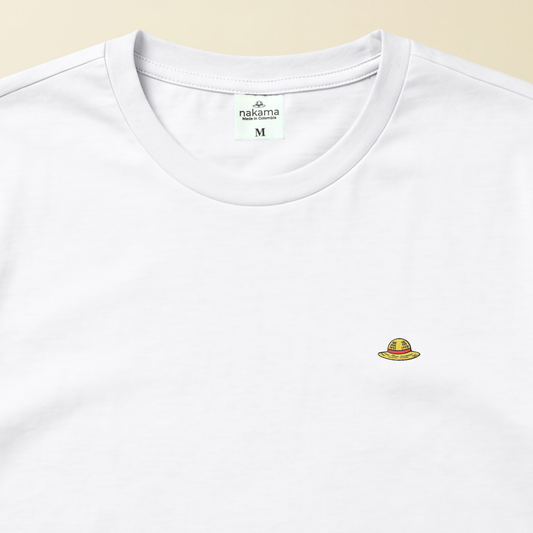 Mugiwara No Camiseta - Blanco (Marfil)